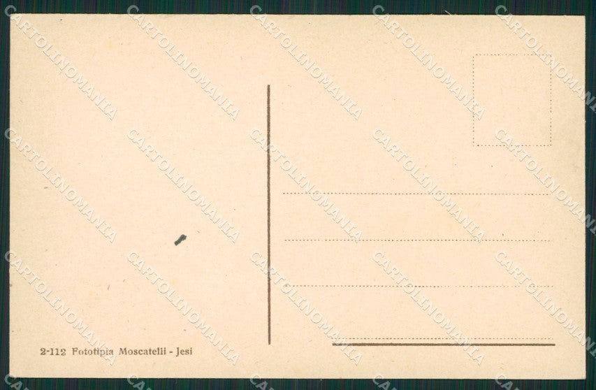 Ancona Jesi cartolina KV1603 – retro