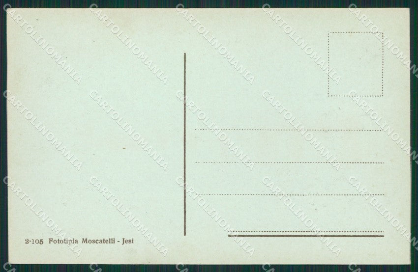 Ancona Jesi cartolina KV1605 – retro