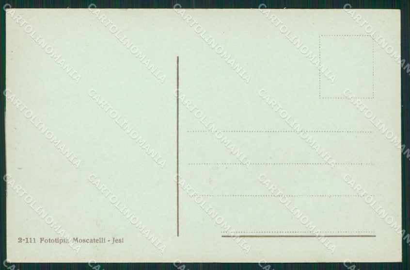 Ancona Jesi cartolina KV1607 – retro
