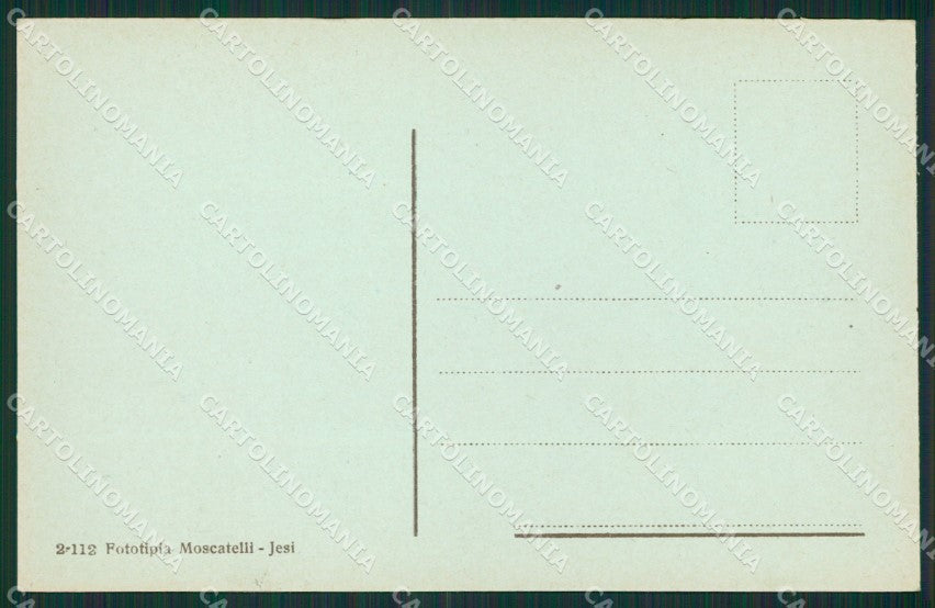 Ancona Jesi cartolina KV1608 – retro
