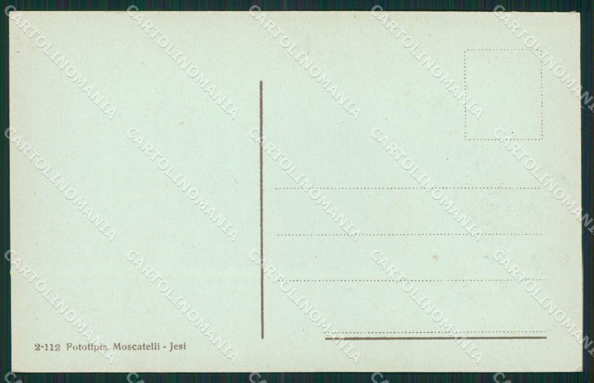 Ancona Jesi cartolina KV1609 – retro