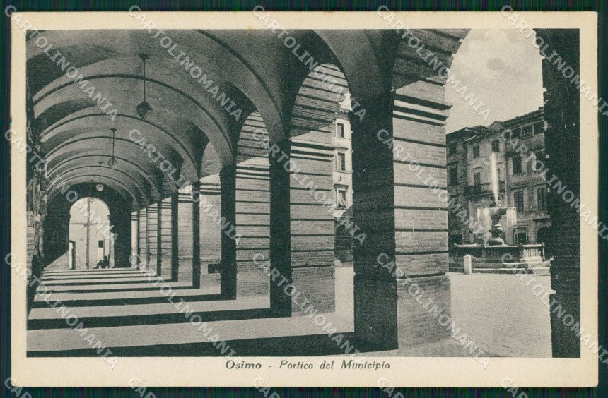 Ancona Osimo Municipio cartolina KV1613 – fronte