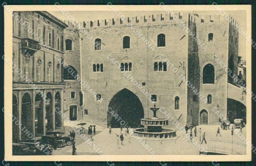 Ancona Fabriano cartolina KV1622 – fronte
