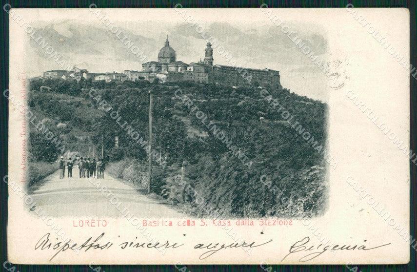 Ancona Loreto Alterocca cartolina KV1623 – fronte