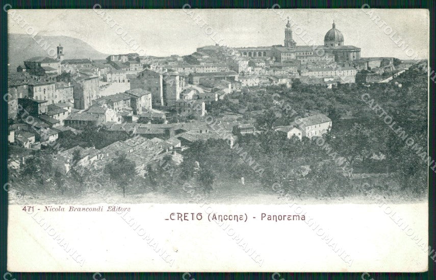 Ancona Loreto cartolina KV1626 – fronte