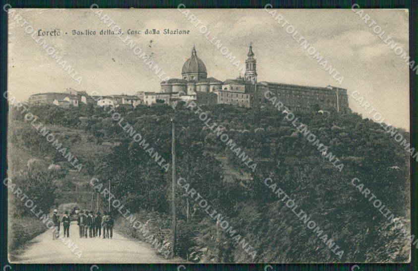 Ancona Loreto cartolina KV1627 – fronte