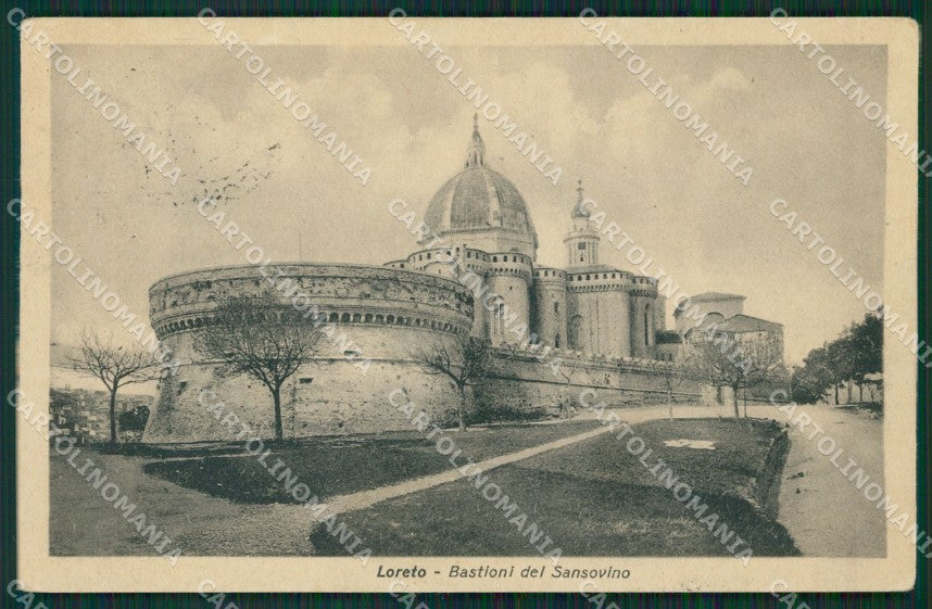 Ancona Loreto cartolina KV1628 – fronte