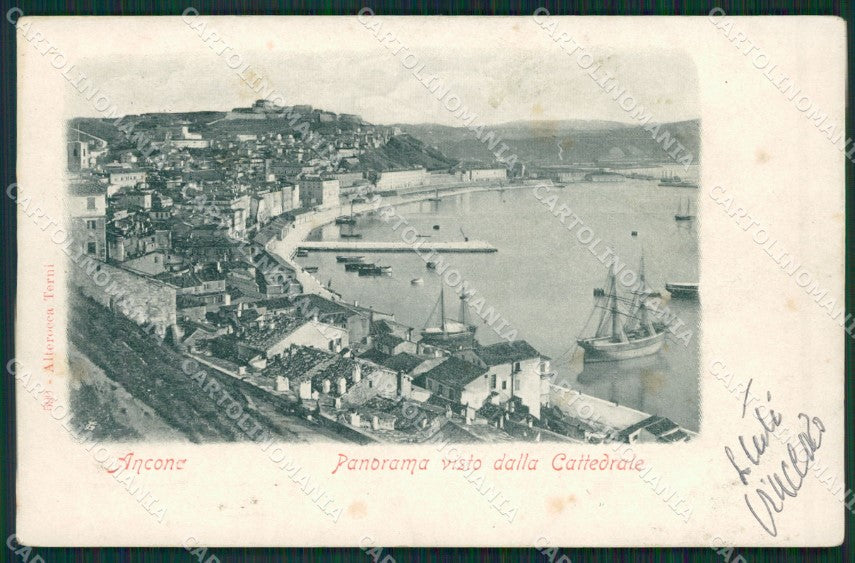 Ancona Città Alterocca 590 cartolina KV1635 – fronte