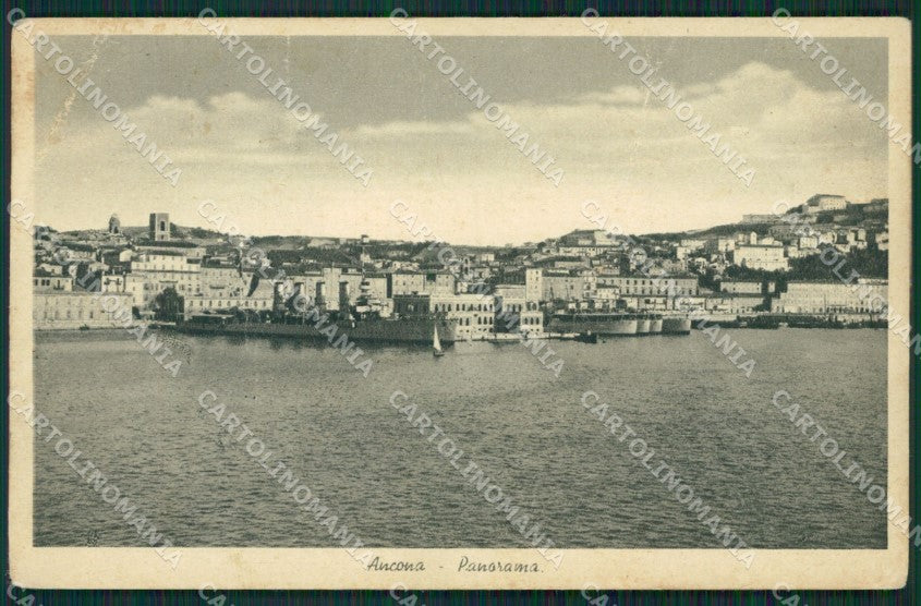 Ancona Città PIEGHE cartolina KV1638 – fronte