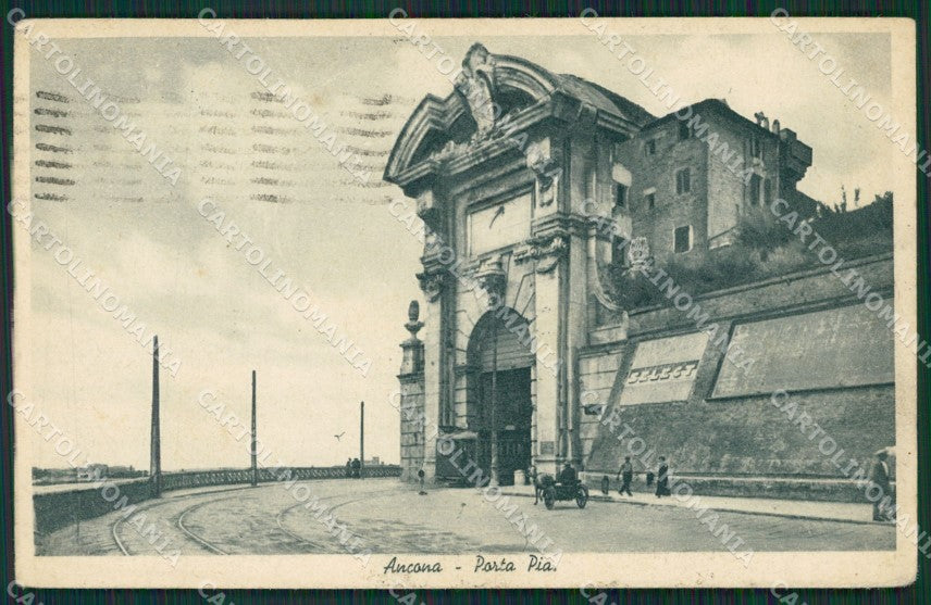 Ancona Città ABRASA cartolina KV1642 – fronte