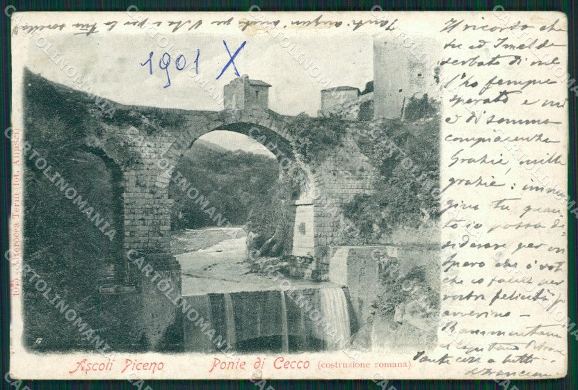 Ascoli Piceno Città Alterocca 1075 STRAPPINO cartolina KV1645 – fronte