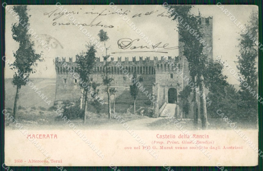 Macerata Città Alterocca 1653 cartolina KV1649 – fronte