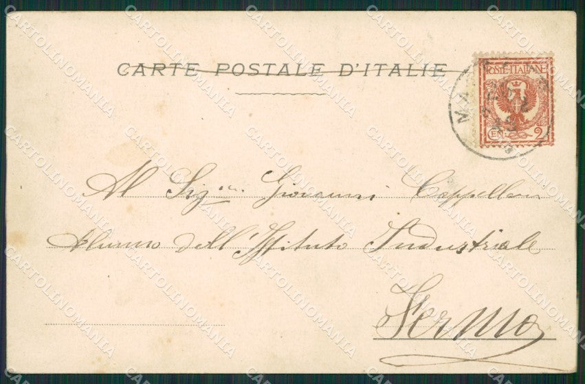 Macerata Città Alterocca 1653 cartolina KV1649 – retro