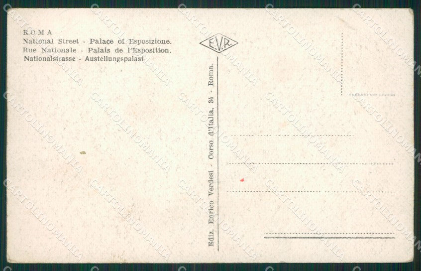 Roma Città cartolina KV1664 – retro