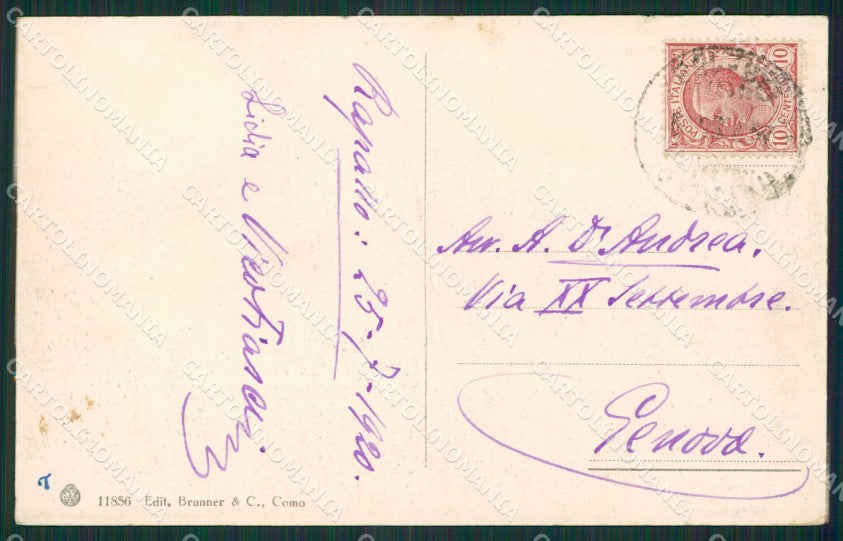 Genova Rapallo cartolina KV1666 – retro