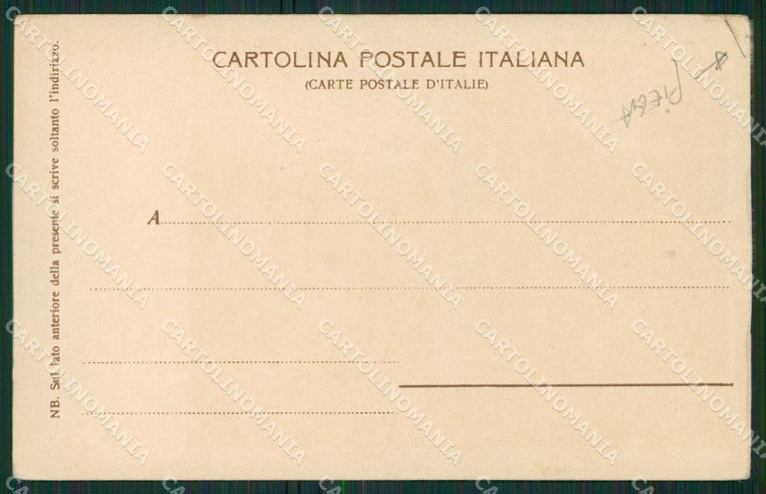 Palermo Città PIEGA cartolina KV1684 – retro