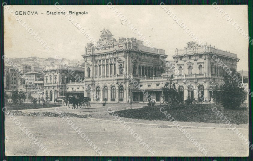 Genova Città Stazione cartolina KV1685 – fronte