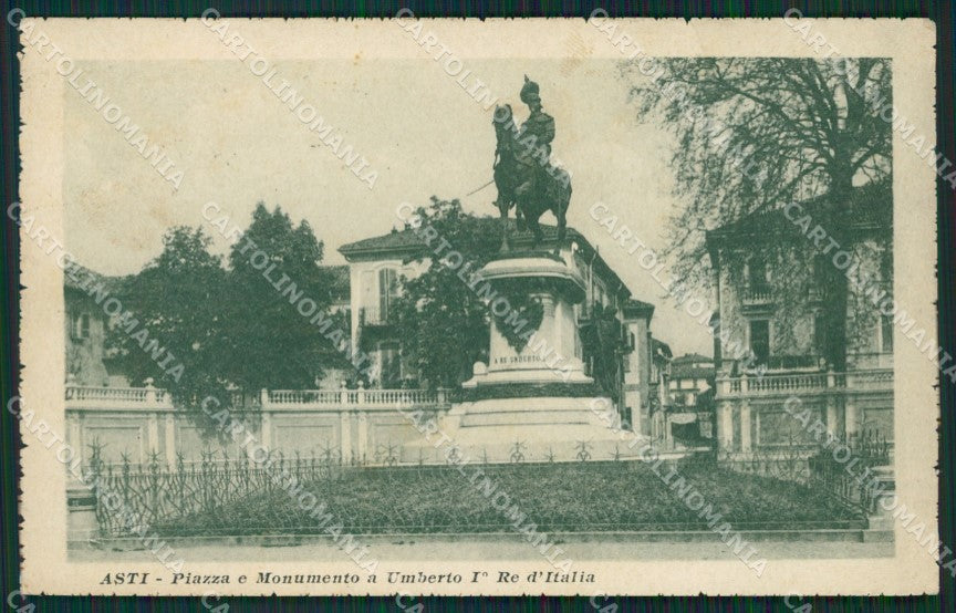 Asti Città PIEGA cartolina KV1703 – fronte