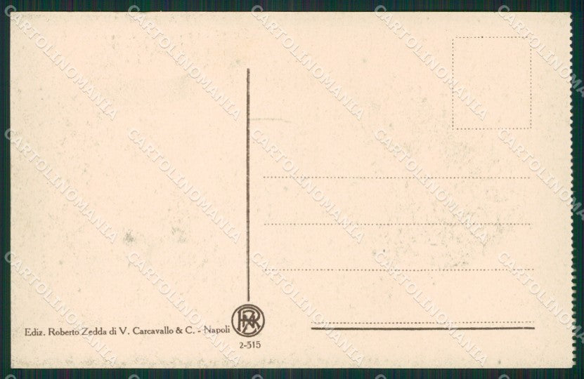 Napoli Capri cartolina KV1706 – retro