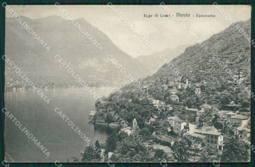 Como Blevio cartolina KV1709 – fronte