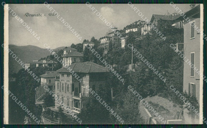 Como Brunate cartolina KV1711 – fronte