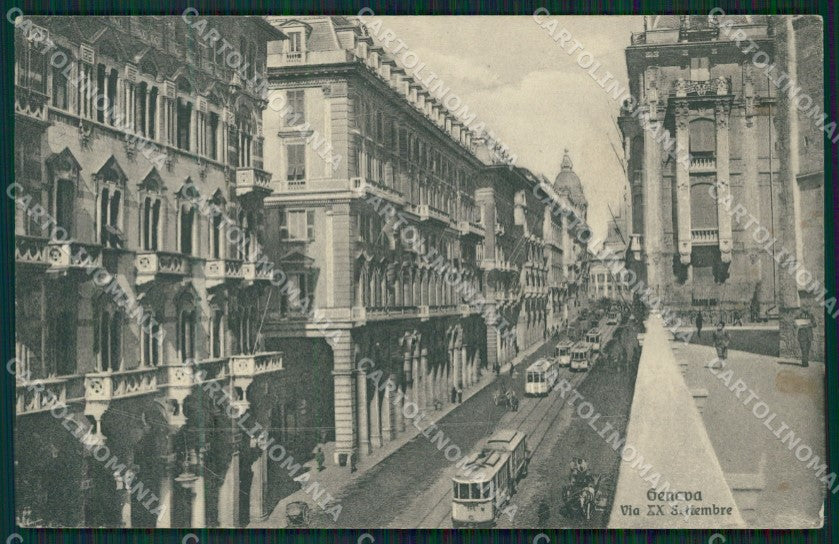 Genova Città cartolina KV1733 – fronte