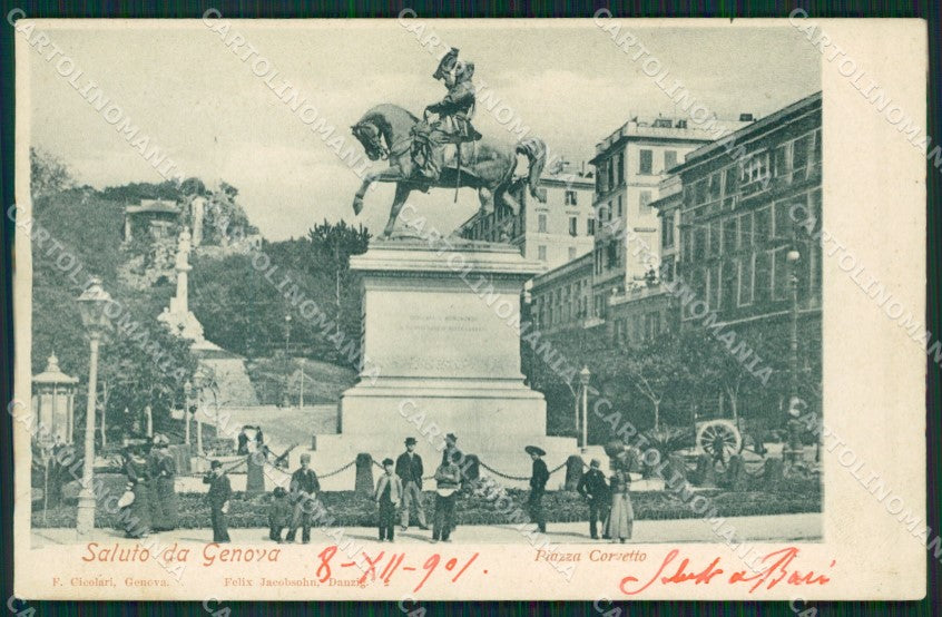 Genova Città cartolina KV1735 – fronte
