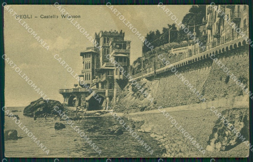 Genova Pegli cartolina KV1736 – fronte