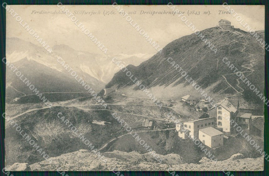 Sondrio Bormio Stelvio Ferdinandshohe cartolina KV1738 – fronte