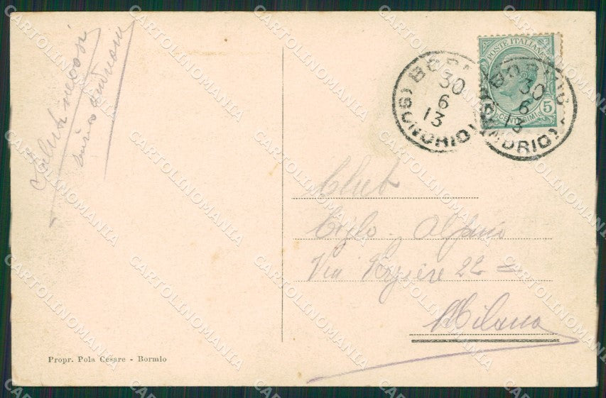 Sondrio Bormio Stelvio Ferdinandshohe cartolina KV1738 – retro