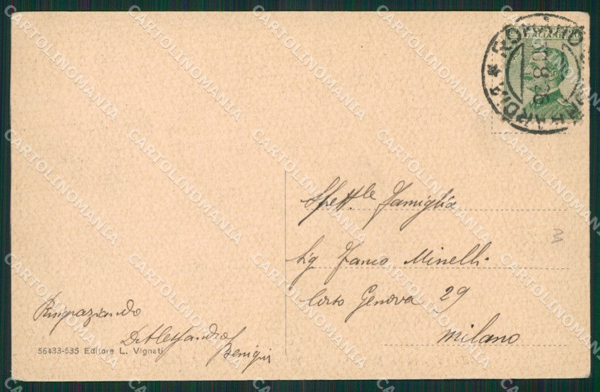 Perugia Assisi cartolina KV1742 – retro