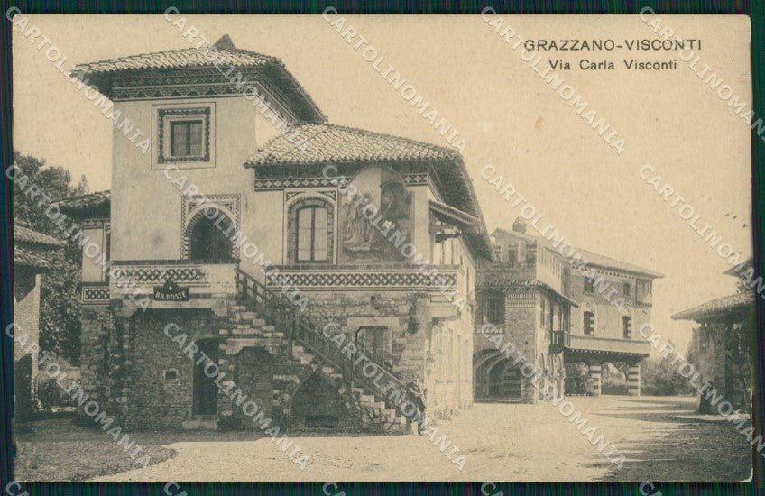 Piacenza Vigolzone Grazzano Visconti cartolina KV1749 – fronte