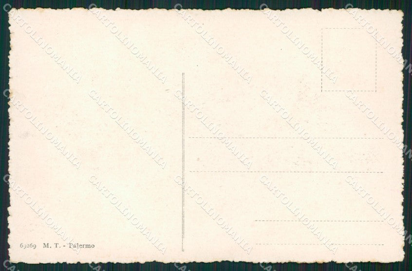 Palermo Città cartolina KV1751 – retro