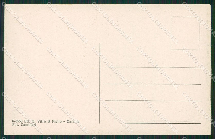 Catania Città Università cartolina KV1760 – retro