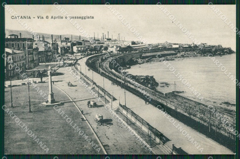 Catania Città cartolina KV1761 – fronte