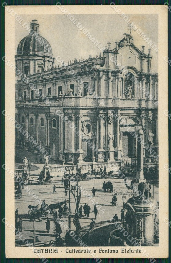 Catania Città cartolina KV1763 – fronte