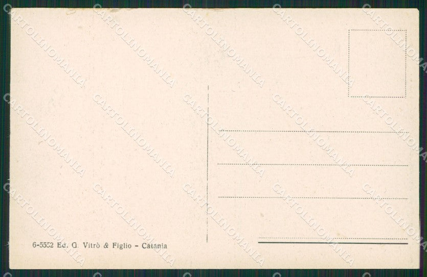 Catania Città Teatro cartolina KV1764 – retro