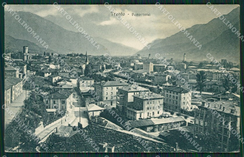 Trento Città MACCHIA cartolina KV1775 – fronte