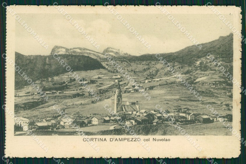 Belluno Cortina d'Ampezzo Prati cartolina KV1791 – fronte