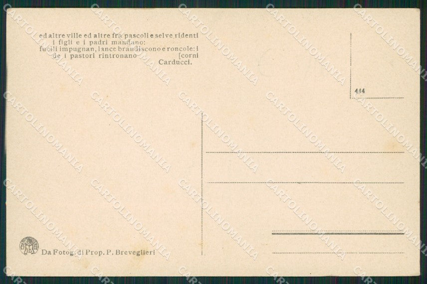 Belluno Cortina d'Ampezzo Carducci cartolina KV1792 – retro