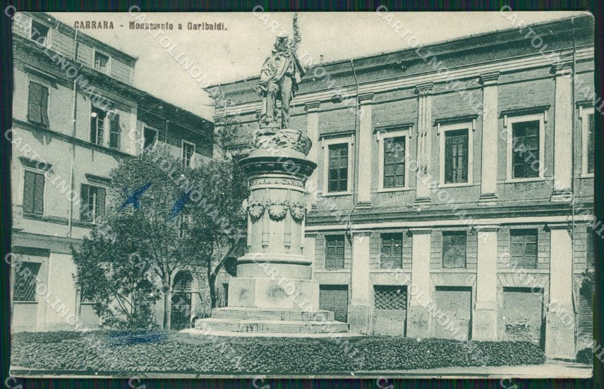 Massa Carrara Garibaldi MACCHIE cartolina KV1803 – fronte