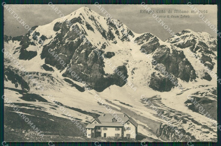 Bolzano Rifugio Città di Milano cartolina KV1816 – fronte