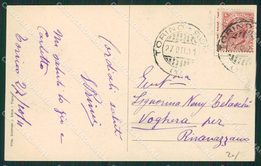 Torino Città cartolina KV1818 – retro