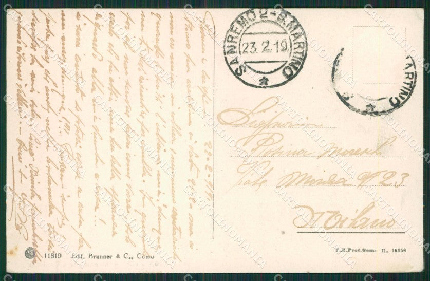 Imperia Sanremo Garibaldi cartolina KV1823 – retro