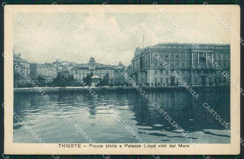 Trieste Città cartolina KV1832 – fronte