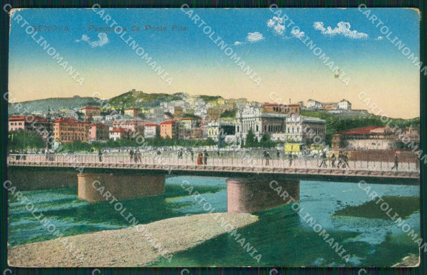 Genova Città cartolina KV1859 – fronte