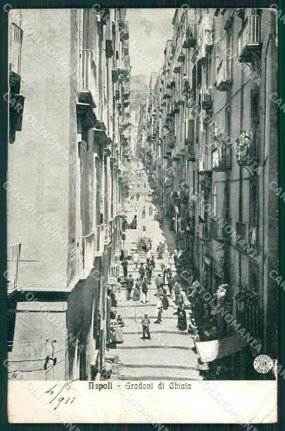 Napoli Città Alterocca 5632 PIEGHE cartolina KV1872 – fronte