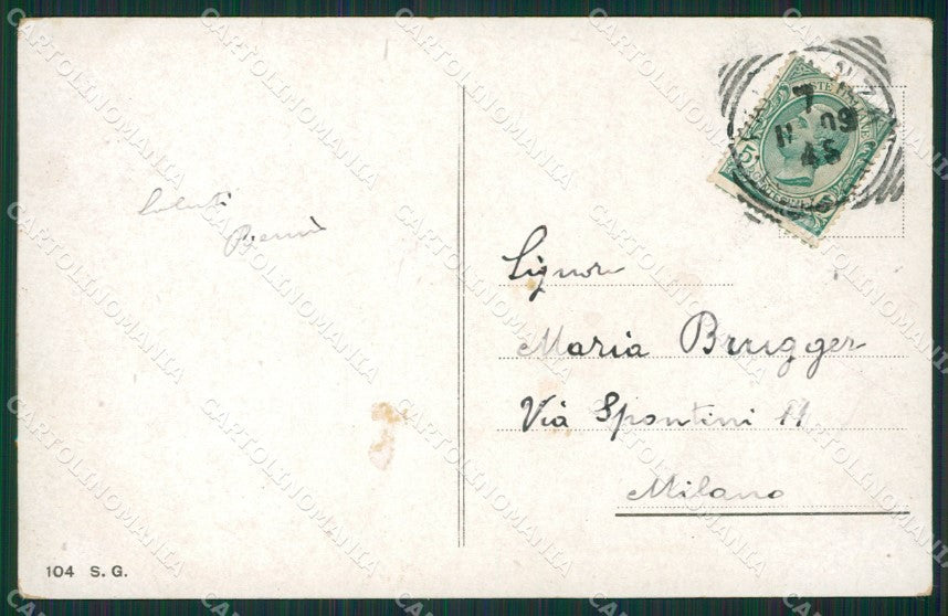 Verbania Baveno cartolina KV1873 – retro