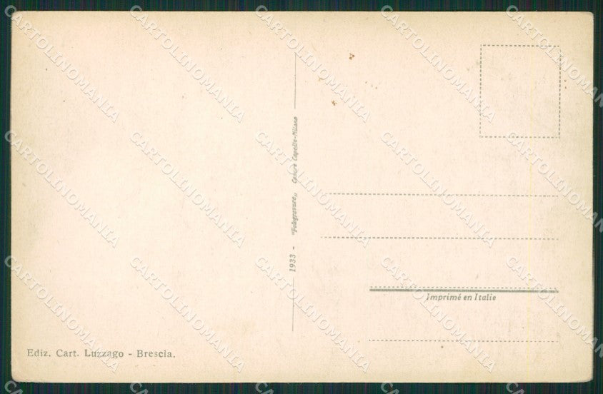 Brescia Città cartolina KV1889 – retro