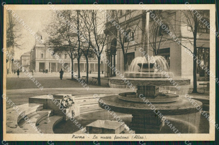 Novara Città TRACCE UMIDO cartolina KV1890 – fronte